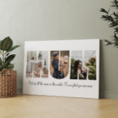 Mum Photo Collage Moederdag Gift Canvas Afdruk