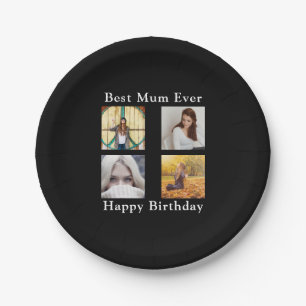 Mum Photo Template Beste Moederverjaardag Instagra Papieren Bordje