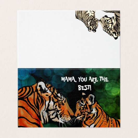 Mum tigre (Outside Unfolded)