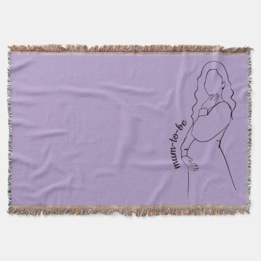 Mum-to-be Deken (Voorkant)