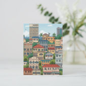Mumbai India Travel Briefkaart (Staand voorkant)