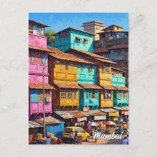 Mumbai-souvenir Briefkaart