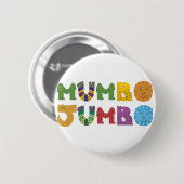 Mumbo Jumbo Ronde Button 5,7 Cm (Voorkant /achterkant)