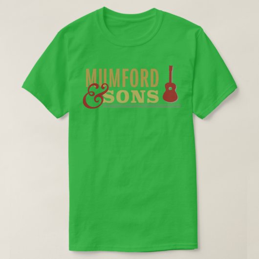Mumford Sons T-shirt (Design voorkant)