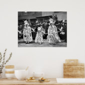 Mummers Parade, nieuwjaarsdag 1909 Poster (Keuken)