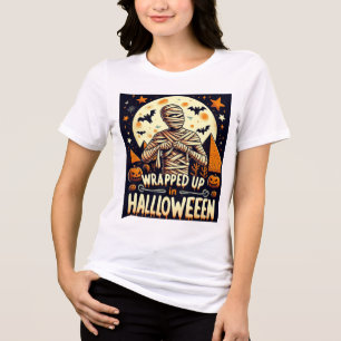 mummie ontrafelen t shirt voor Halloween