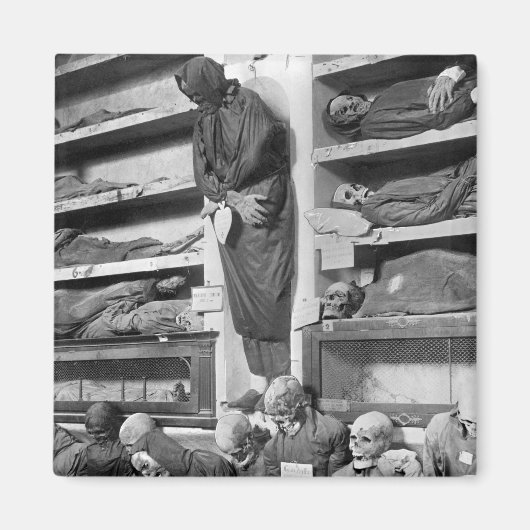 Mummies in de catacomb Palermo, Italië Magneet (Voorkant)