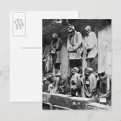 Mummies van catacomb in Palermo, Italië Briefkaart (Voorkant / Achterkant)