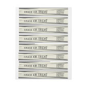 Mummified Halloween Party Invitation (Vel)