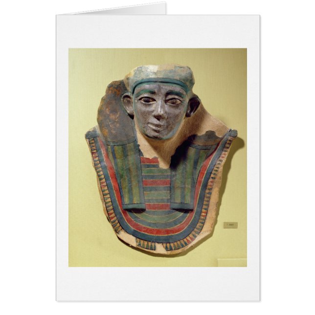 Mummmasker, van Mirgissa (met schilfercode en schi (Voorkant)