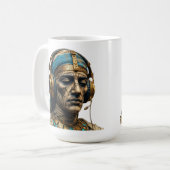Mummy Awakens – Ancient Egyptian Coffee Mug (Devant gauche)