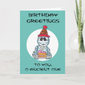 Mummy B-Day Card BIRTHDAY GREETINGS OF ANCIENT ONE Kaart (Voorkant)