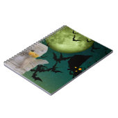 Mummy, Bat & Moon Halloween Notitieboek (Linkerzijde)
