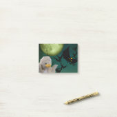 Mummy, Bat & Moon Halloween Post-it® Notes (Op bureau)