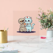 Mummy Boo-Boo Infirmière Chat au secours ! T-shirt (Mariage)