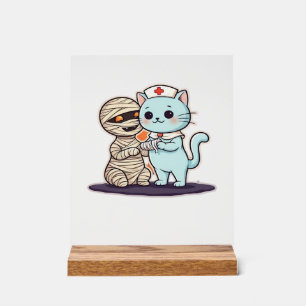 Mummy Boo-Boo Nurse Cat à la rescousse ! T-shirt c