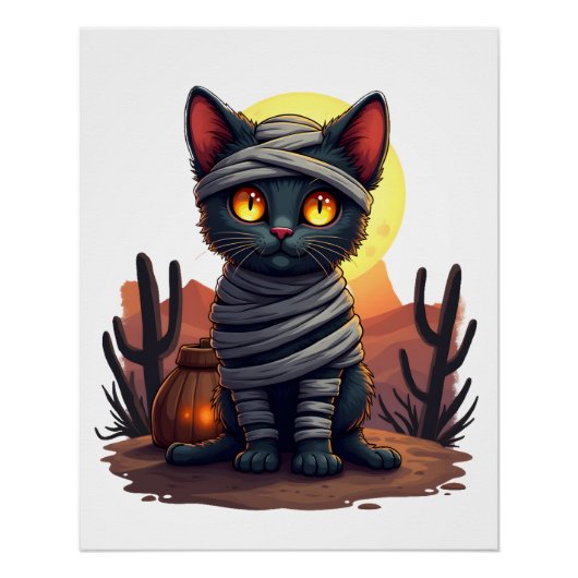 Mummy Cat Madness Perfect Poster (Voorkant)
