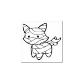 Mummy Cat Rubber Stamp Rubberstempel (Afrduk)