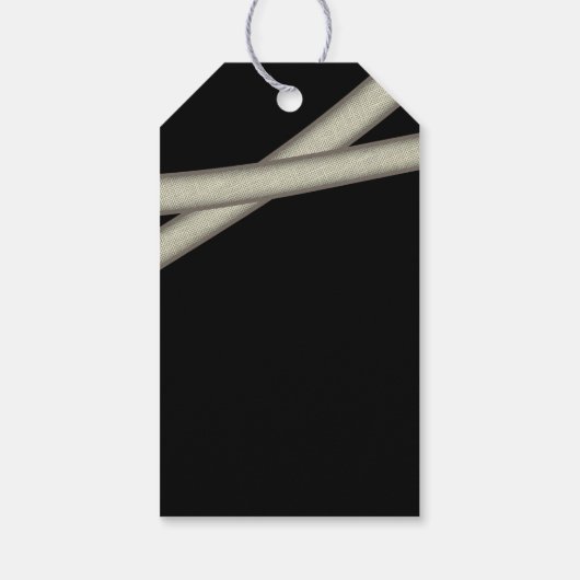 Mummy Eyes Halloween Oranje ID685 Cadeaulabel (Achterkant)