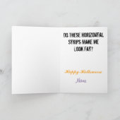 Mummy Funny Halloween Kaart - Pas het aan! (Binnen)