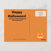 Mummy Halloween Briefkaart (Achterkant)