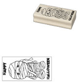 Mummy KiniArt Rubber Stamp Rubberstempel (Gestempeld)