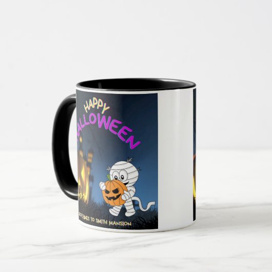 mummy kitten, mummy kitty mug mok (Voorkant links)
