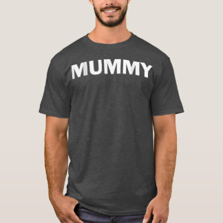 Mummy Lazy Halloween Costume Funny T T-shirt