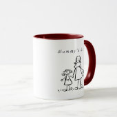 Mummy & Me Mug (Devant droit)