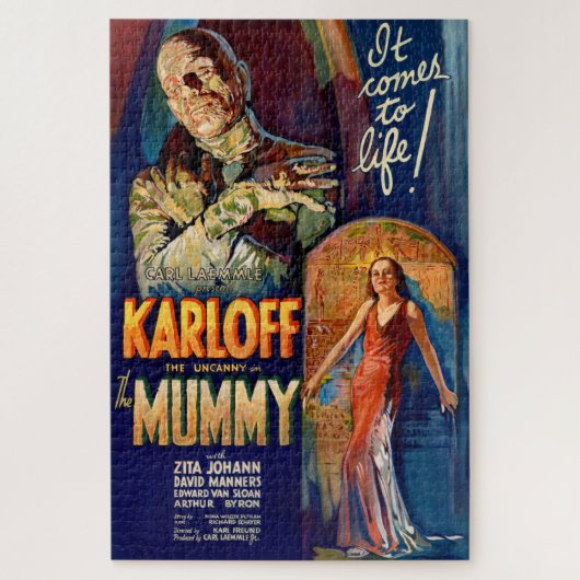  Mummy Monster Movie Poster Legpuzzel (Verticaal)