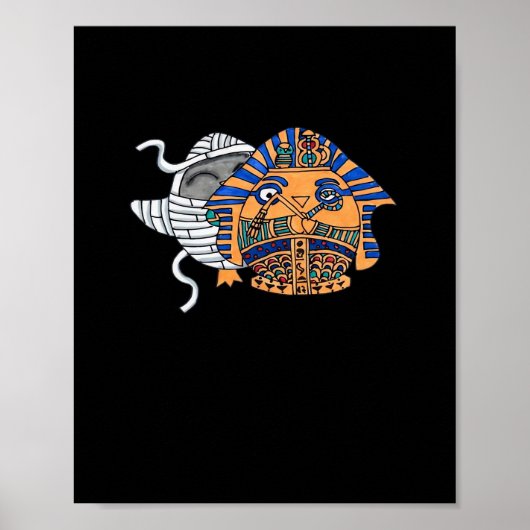 Mummy Peekaboo Poster (Voorkant)