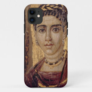Mummy Portret van een vrouw uit Fayum, Romano-Egyp iPhone 11 Hoesje