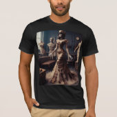 Mummy Queen Steampunk  Victoriaans T-shirt (Voorkant)