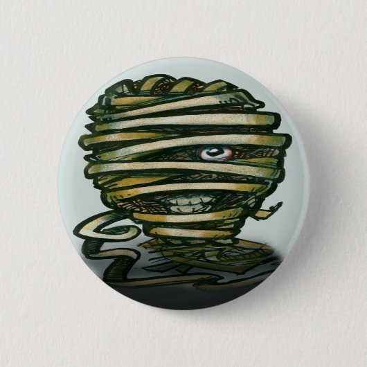 Mummy Ronde Button 5,7 Cm (Voorkant)