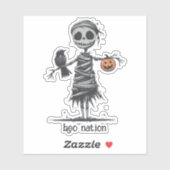 Mummy Scarecrow Sticker (Vel)