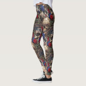 Mummy Skulls Dark Fantasy  Rozen Gothic Leggings (Links)