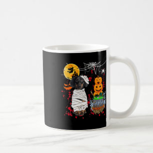 Mummy Teckel Hond Halloween Hond Scary Pumpkins L Koffiemok