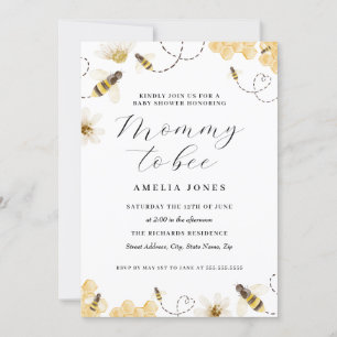 Mummy to be Yellow Baby shower Kaart