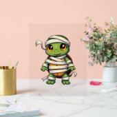 Mummy Turtle Acryl Bord (Huwelijk)
