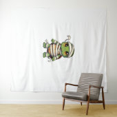 Mummy Turtle Wandkleed (In Situ (horizontaal))