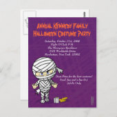 Mummy wil dansen briefkaart (Voorkant / Achterkant)