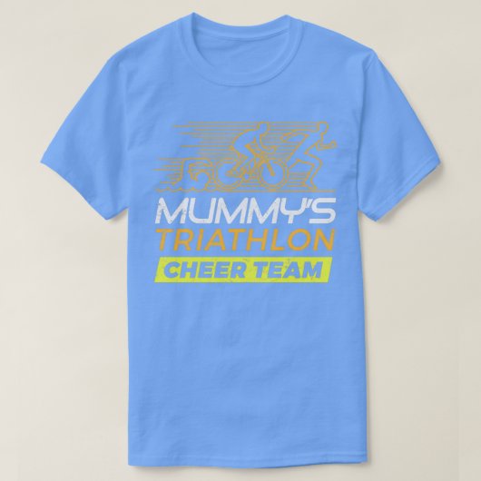 Mummys Cheer Team Triathlon T-shirt (Design voorkant)