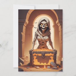 Mummy's kattenkwaad – Halloween cadeaukaart Feestdagenkaart