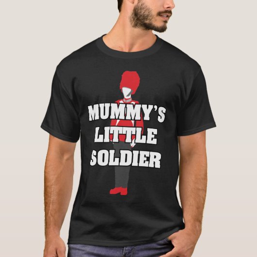 Mummy's kleine soldaat t-shirt (Voorkant)
