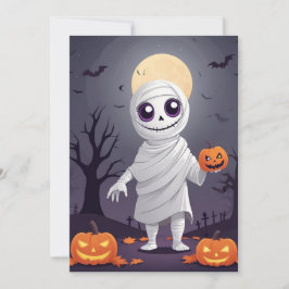 Mummy's Streken – Halloween cadeaubon Feestdagenkaart