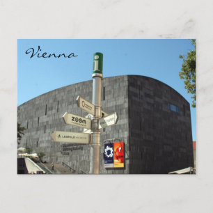 mumok wenen bord briefkaart
