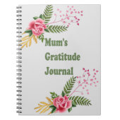 Mums Gratitude Journal Notitieboek (Voorkant)