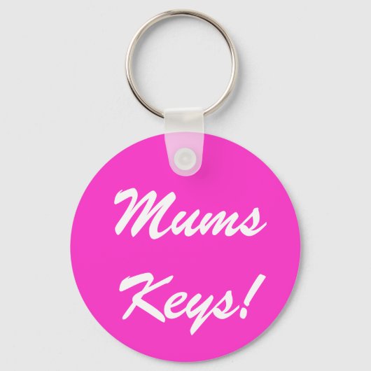 Mums Keys! Sleutelhanger (Voorkant)