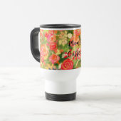 Mums, koffie, Floral Mok (Voorkant links)