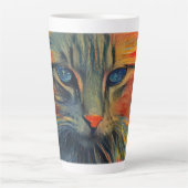 Munch Chat Latte Mug (Devant)